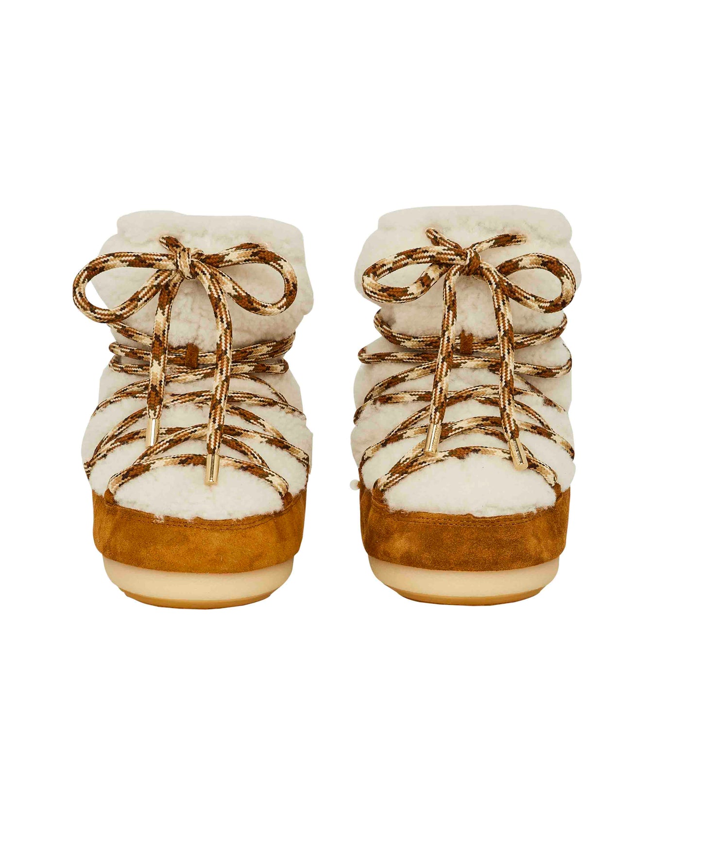 Shearling Suede Snow Boot