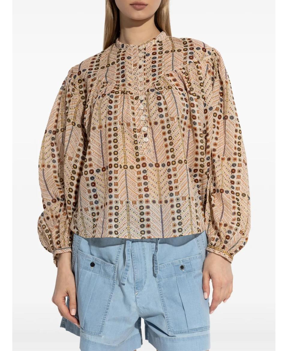 Salika-Gc Printed Blouse