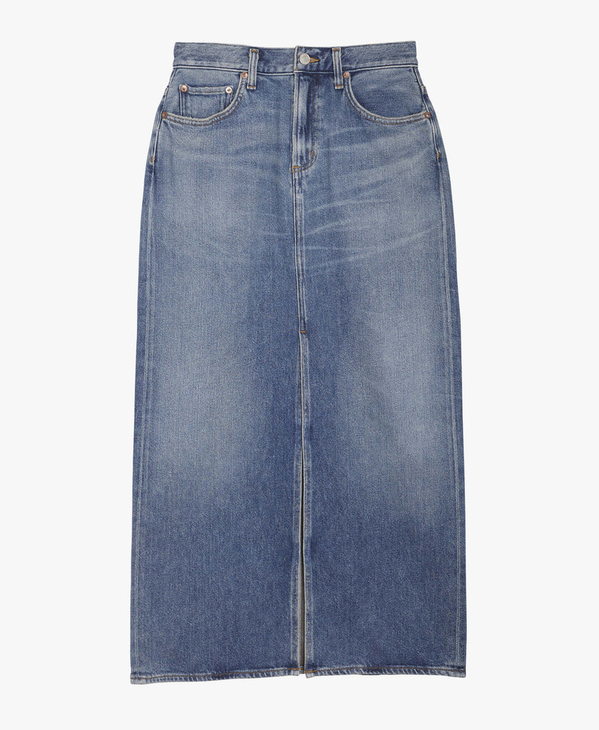 Leif Low Slung Denim Skirt