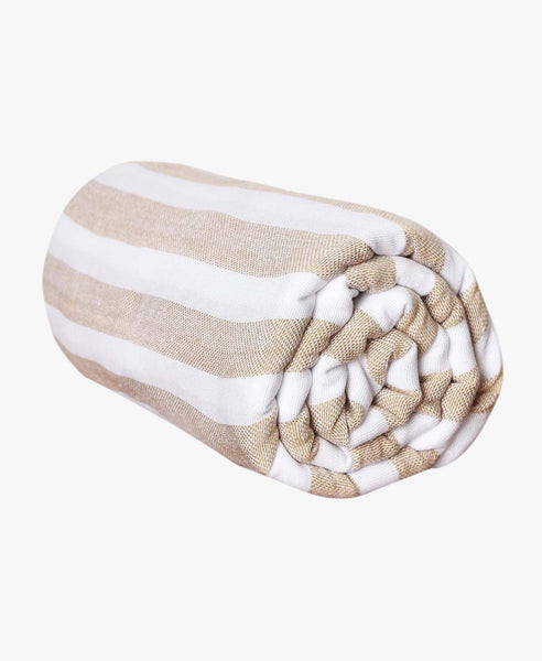 Las Bayadas Striped Beach Blanket