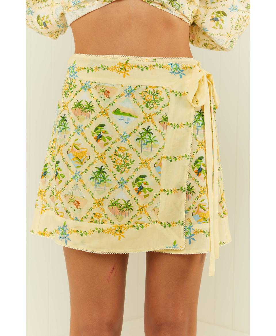Lila Wrap Skirt