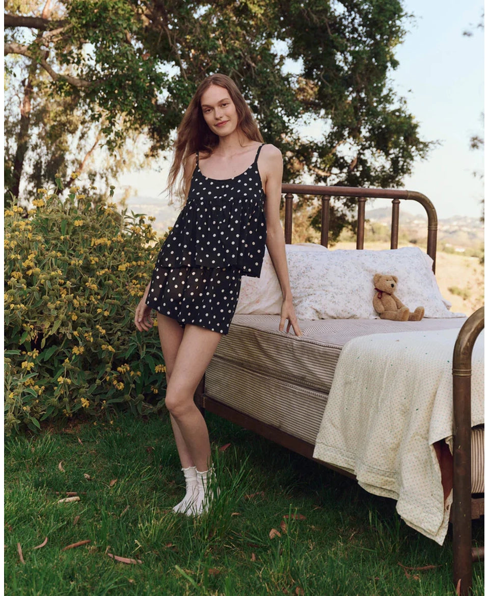 The Smocked Sleep Short