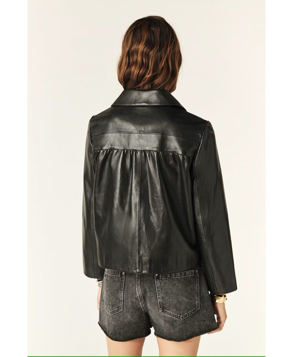 Vest Milos Leather Jacket