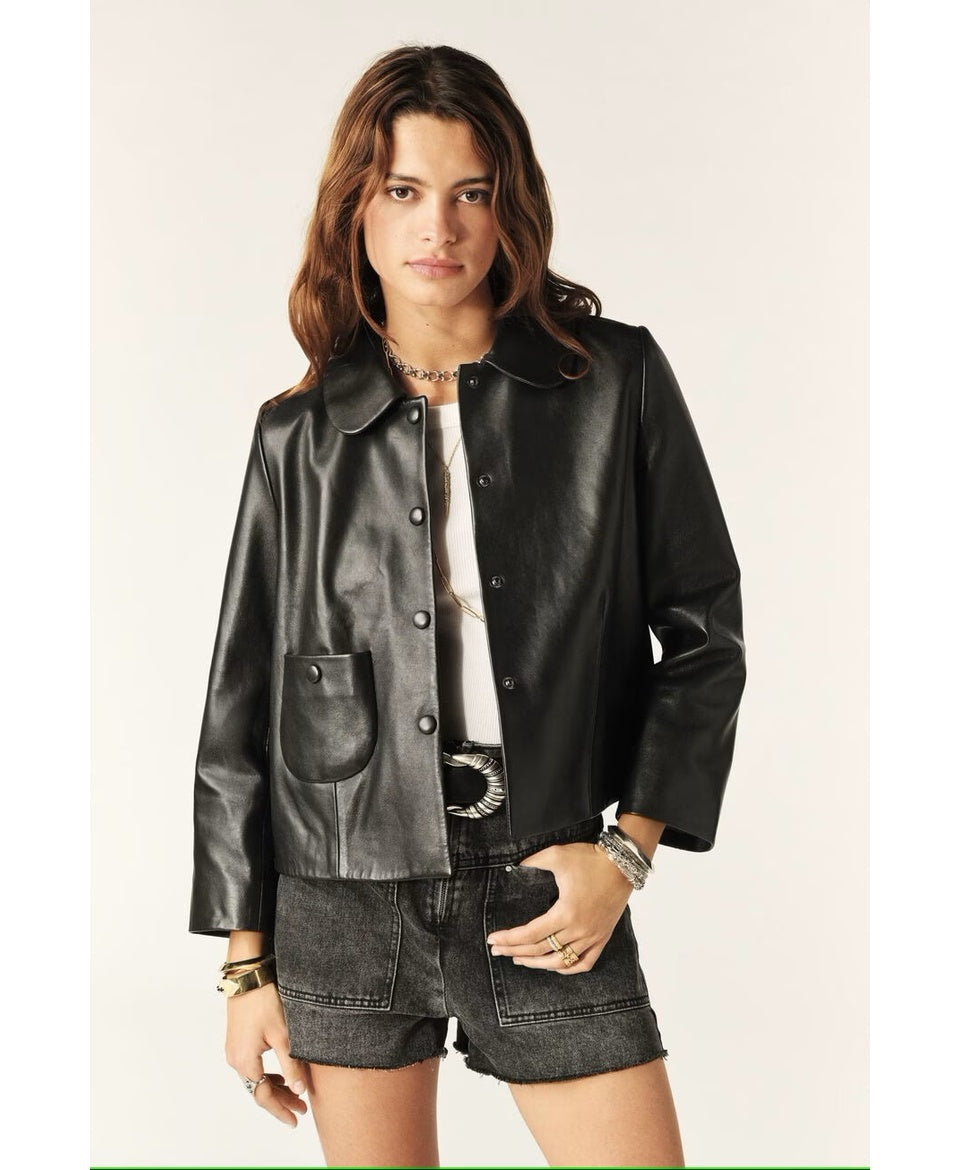 Vest Milos Leather Jacket