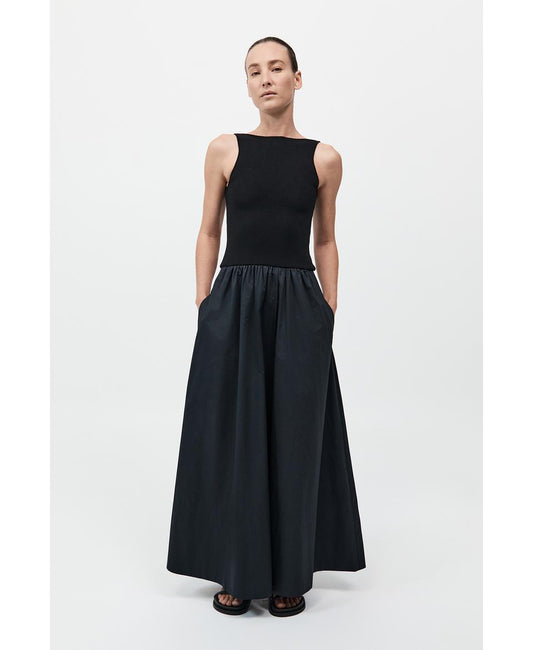 Bateau Cut Out Dress