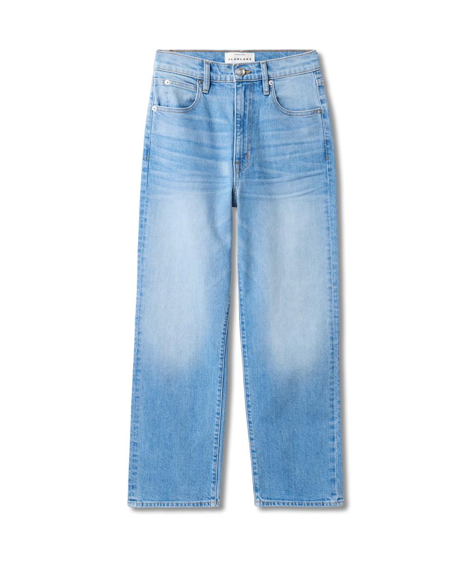 London Crop Hr Straight Leg Jean