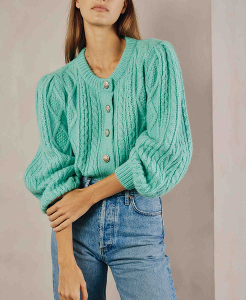 The Westside Collection Natalie Cable Cardigan - The Westside