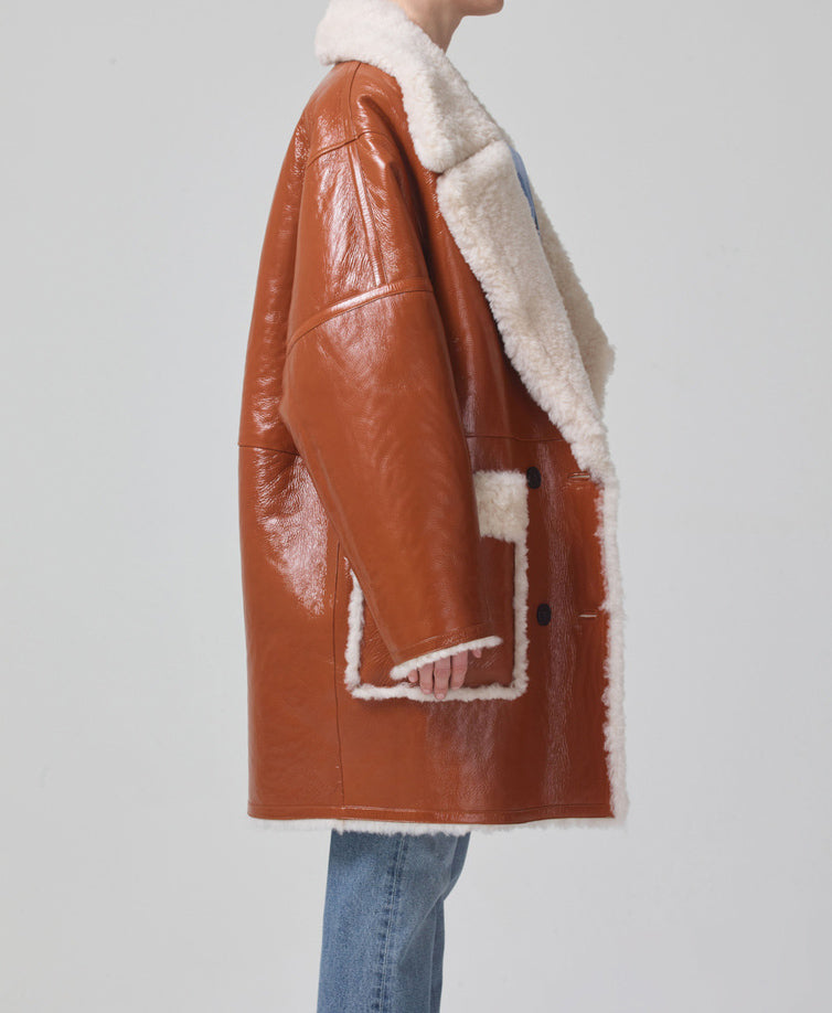 Elodie faux shearling on sale jacket