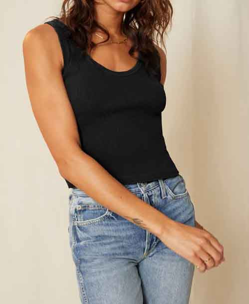 Crop Rib Tank