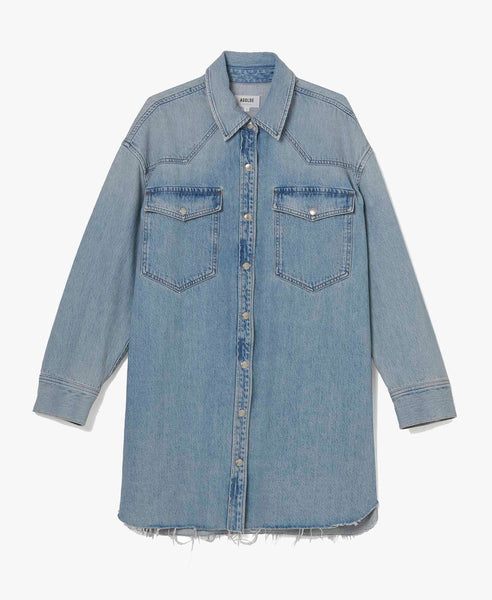 Jessa Denim Shirt Dress