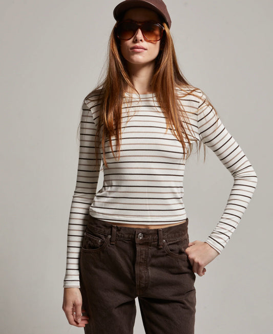 Libby Stripe Long Sleeve Tee