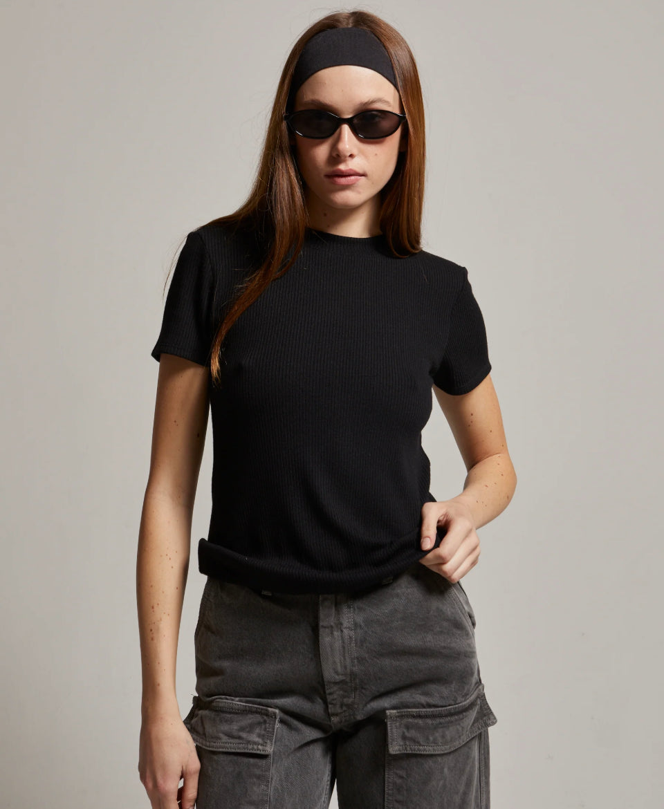 Remi Rib Short Sleeve Tee