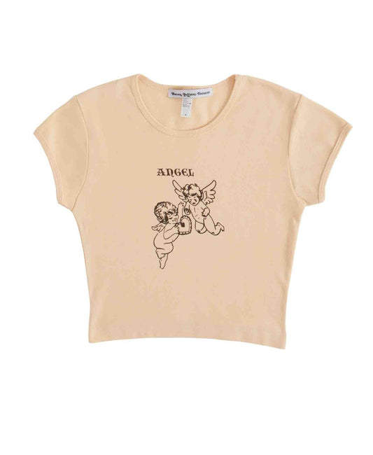 Angel Cropped Tee