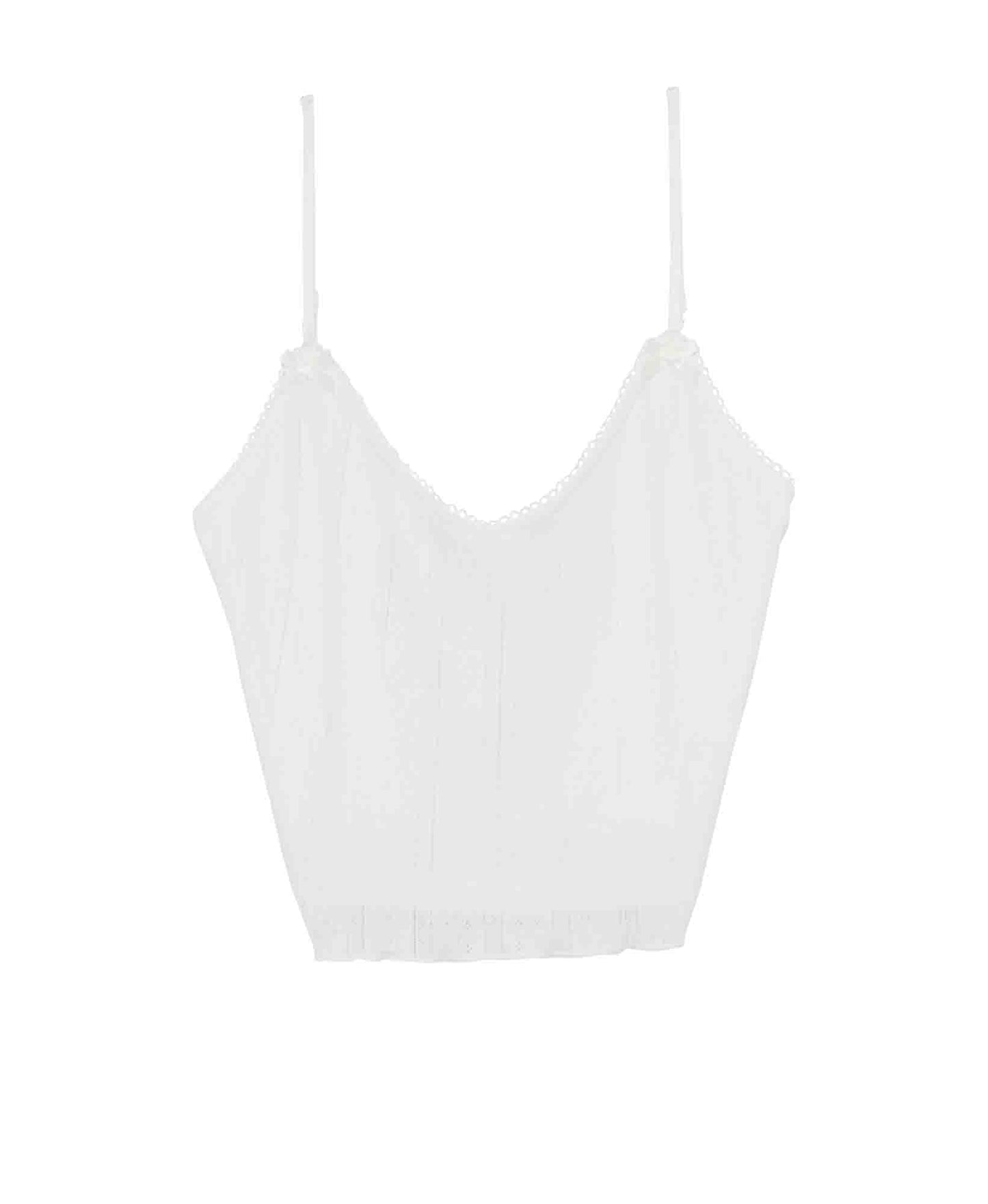 Bow Accent Cami Tank Top