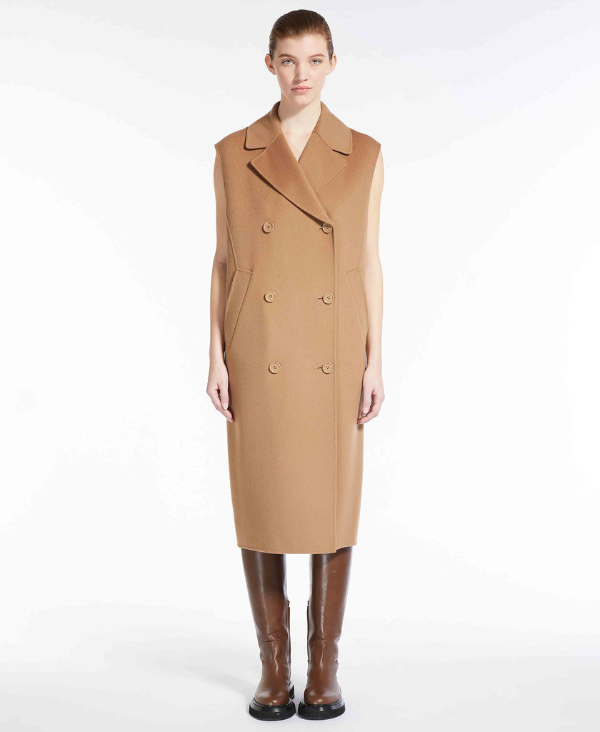 Max mara sleeveless coat new arrivals