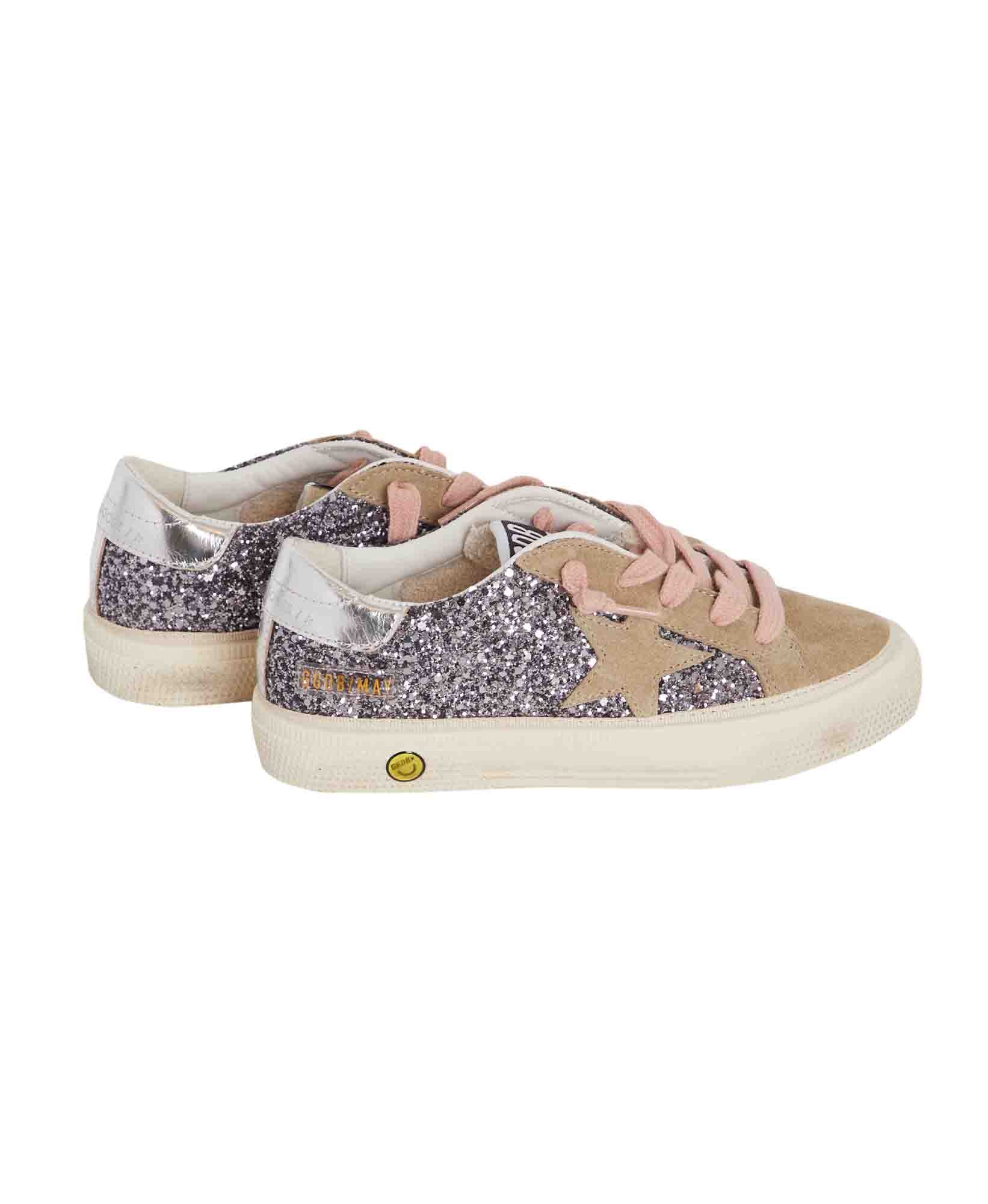 Golden goose glitter pink on sale