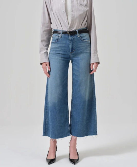 Lyra Crop Wide Leg Jean