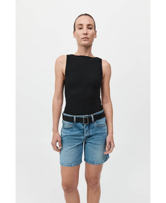 Rib Bateau Cut Out Top
