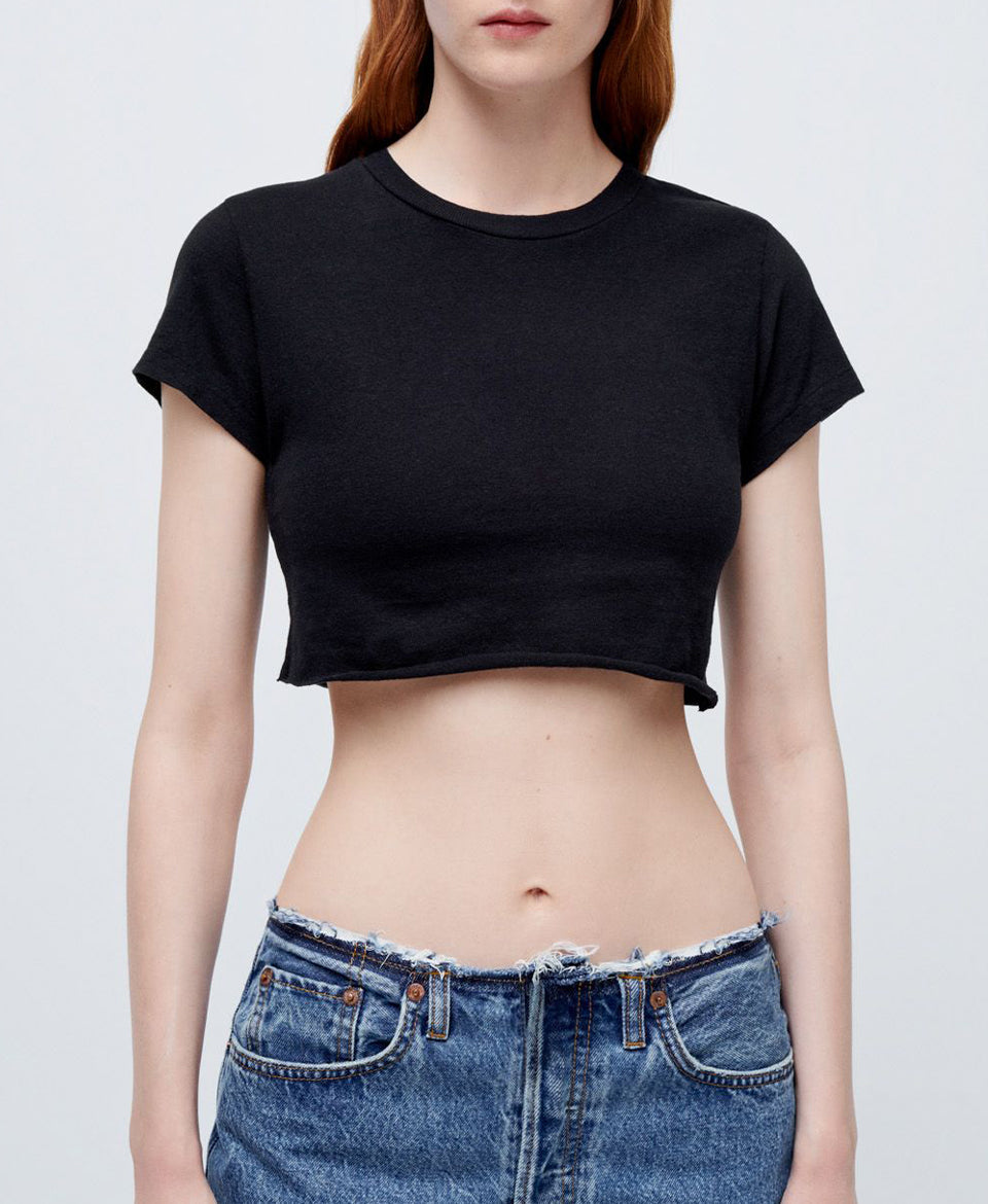 Cropped 60s Slim Tee