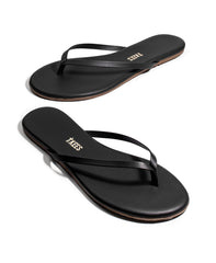 Black Flip Flops - Liners