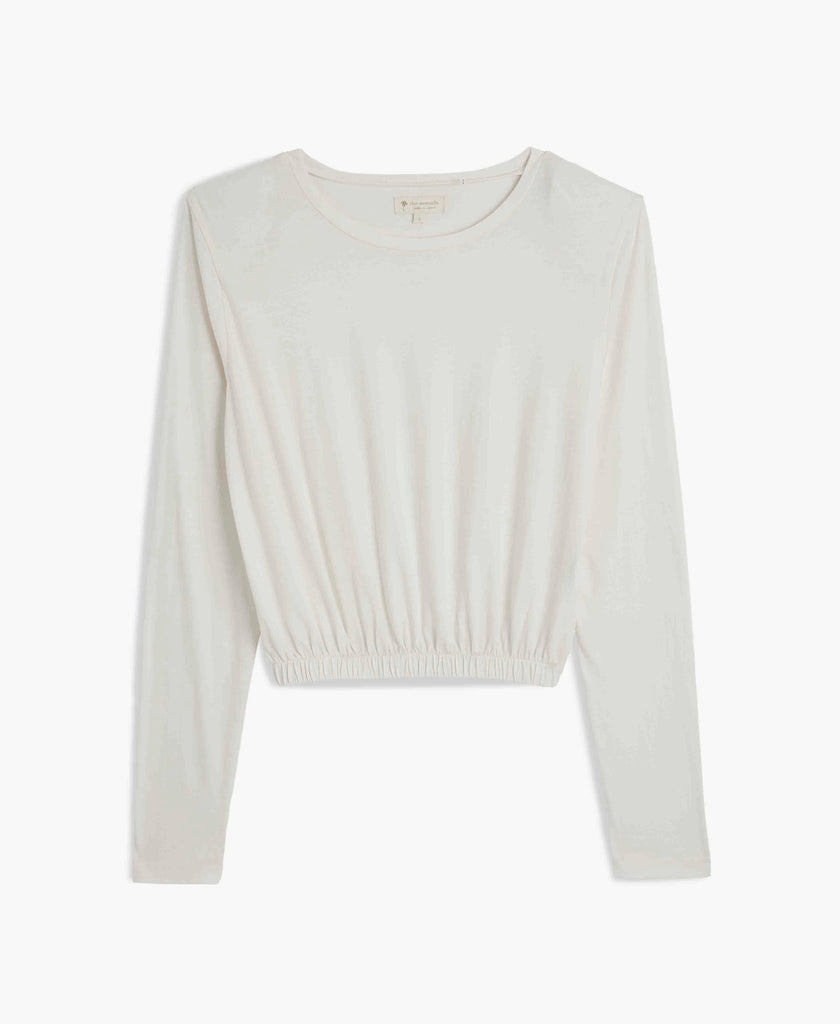 Alli Long Sleeve Cropped Tee