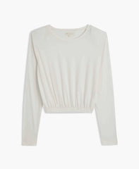 Alli Long Sleeve Cropped Tee