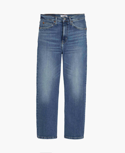 70s Boot Cut Crop Jean